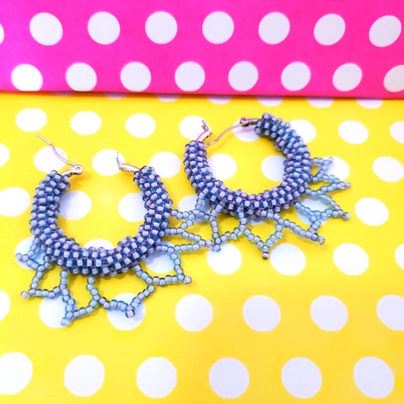 Set of 3 SDE Designs Bead Artist Earrings - Picture 3 of 9